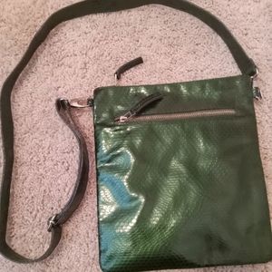 Green Patterned Purse